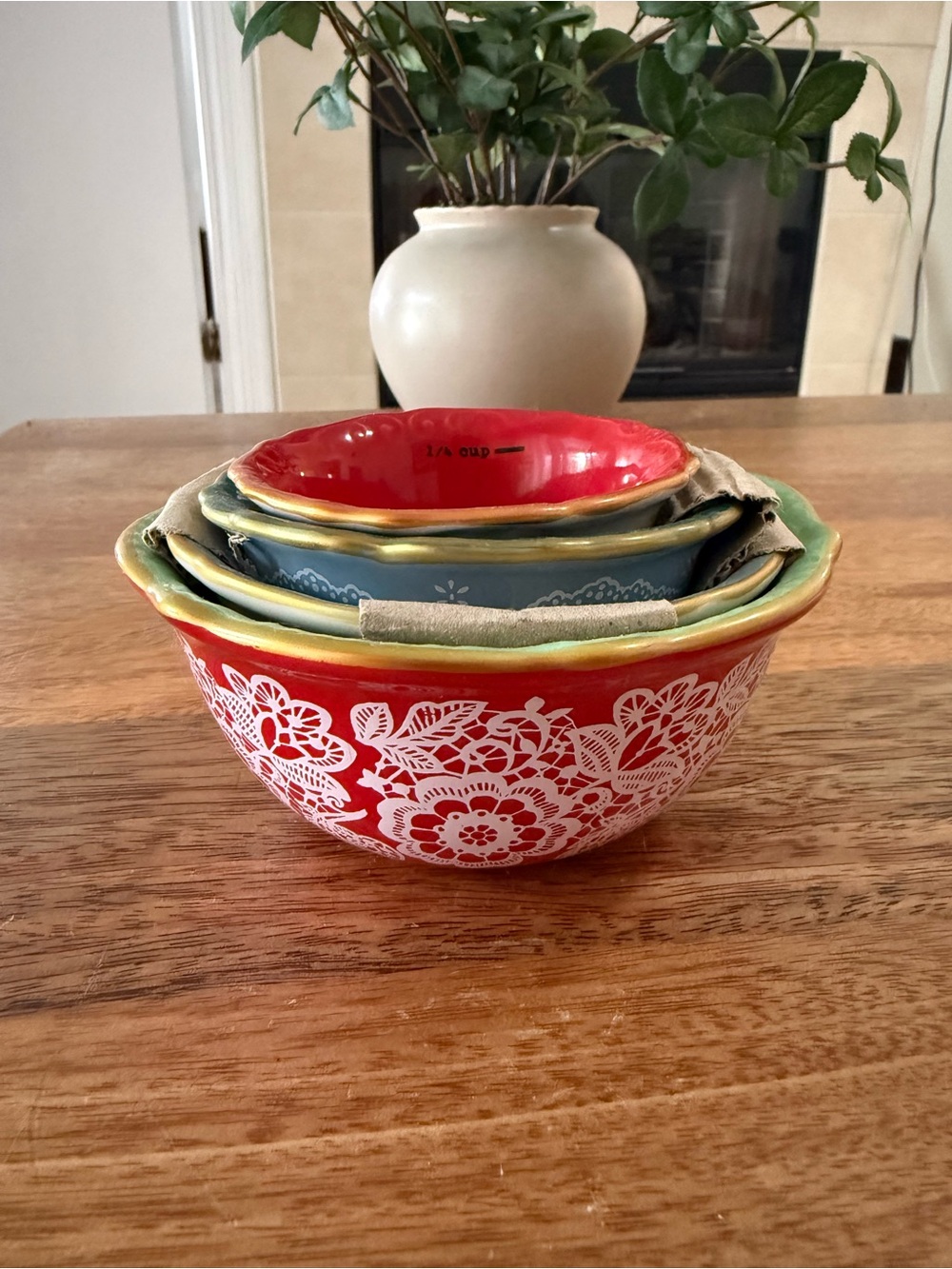 The Pioneer Woman Ceramic Measuring Bowls